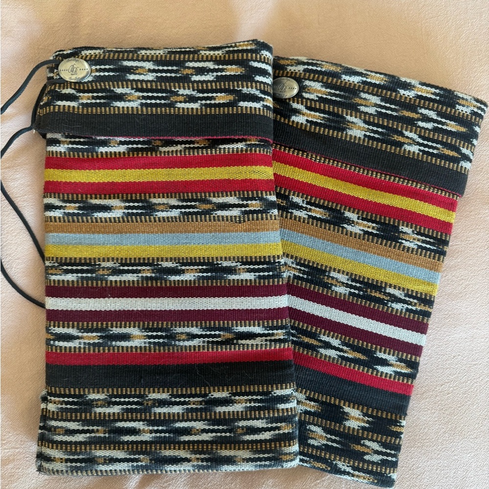 Colorful Patterned Knit Arm Warmers
